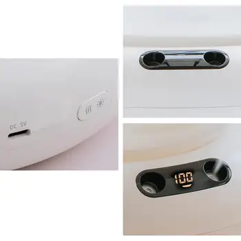 Портативный Увлажнитель воздуха с двойным распылителем, работающий от USB, бесшумный, большой емкости, со светом для офиса, спальни, ванной комнаты