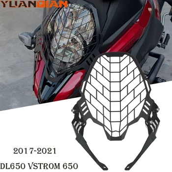 VSTROM 650 Мотоциклетная Фара Головного Света Защитная Решетка Защитная Крышка ДЛЯ SUZUKI DL650 V-STROM 650 2017 2018 2019 2020 2021