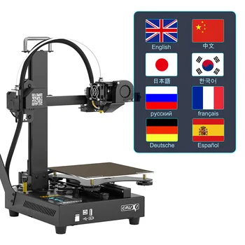 2023 Большая Распродажа, 3D-принтер Tronxy CRUX 1, Высокоточный Размер печати 180*180*180 мм, 3,5-дюймовый Сенсорный экран, Поддержка нескольких языков