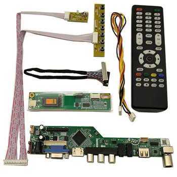 LP156WH1-TLC1 LP156WH1-TLC2 LP156WH1-TLA1 Драйвер платы контроллера TV + HDMI + VGA + AV + USB 1366X768 ЖК-светодиодный экран