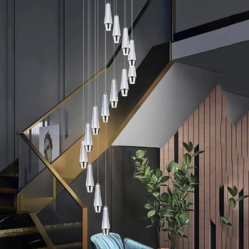 Подвесной светильник Led Art Chandelier Light Room Decor Nordic home dining крытая лестница, подвесная для гостиной lustre de salon decortiaon