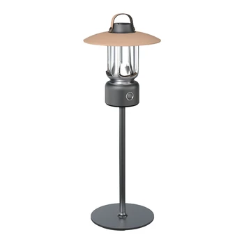 Светодиодные декоративные подвесные светильники, заряжающиеся с помощью крючка, Диммируемая садовая декоративная лампа для путешествий на открытом воздухе