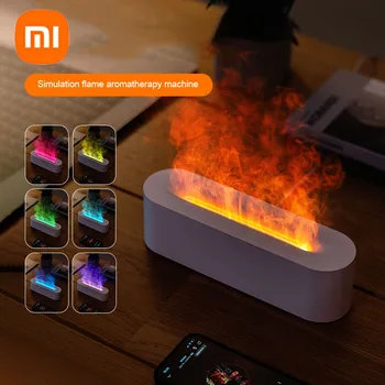 Увлажнители воздуха Xiaomi Flame Color с эфирными маслами, мини-диффузор, переключающий атмосферу, помогающую уснуть, Увлажнитель воздуха, ароматический диффузор