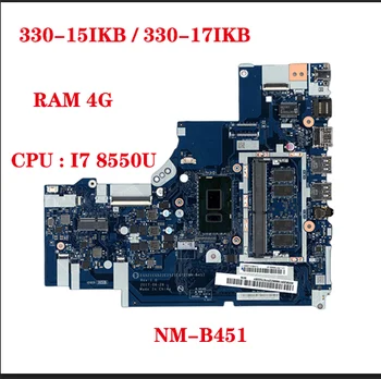 Для Lenovo ideapad 330-15IKB/330-17IKB материнская плата ноутбука NM-B451 материнская плата с процессором I7-8550 UMA FRU 5B20R19923 5B20R19864
