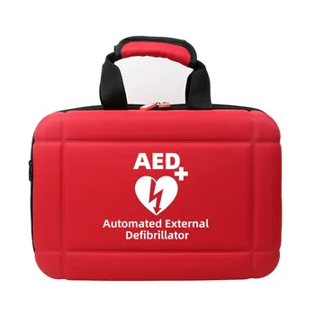 Портативная Медицинская сумка AED Аптечка первой помощи Пустой Спасательный Дефибриллятор Сумки для экстренного реагирования