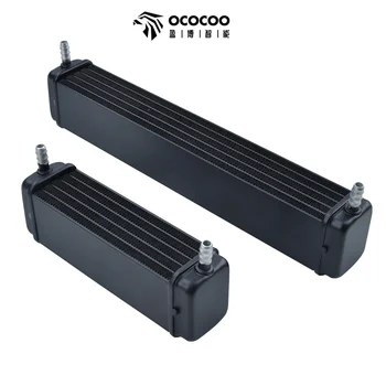 OCOCOO Радиатор 150 мм 270 мм Сервер Водяного Охлаждения N6 Соединительный Порт Алюминиевый Электронный Жидкостный Охладитель Системные Аксессуары DIY