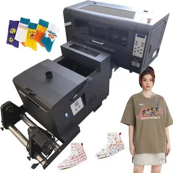 DTF Принтер A3 Прямой до 30 см Принтер для ПЭТ-пленки, набор для печати футболок DTF Принтер A3 с шейкером и сушилкой