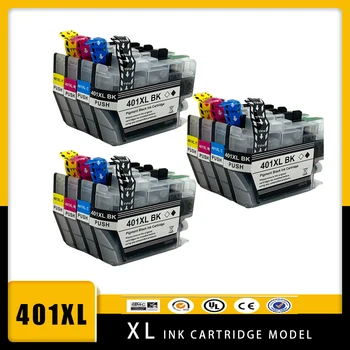 Чернильный картридж Vilaxh LC401, совместимый для картриджа принтера MFC-J1010DW MFC-J1012DW MFC-J1170DW, Новый Чернильный картридж LC401XL