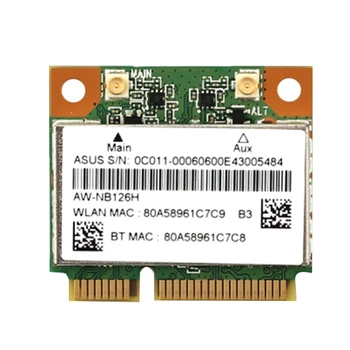 SSEA Новый для AzureWave AW-NB097H AW-NB100H AW-NB126H AR3012 AR5B225 Половина мини PCI-E WiFi BT4.0 Wlan Беспроводная карта