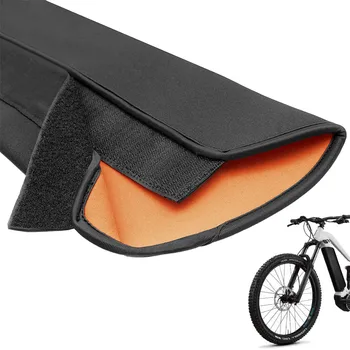 Абсолютно новый защитный чехол для аккумулятора E-Bike Защита аккумулятора Черный + оранжевый Пылезащитный эластичный материал для неопрена Bosch 625