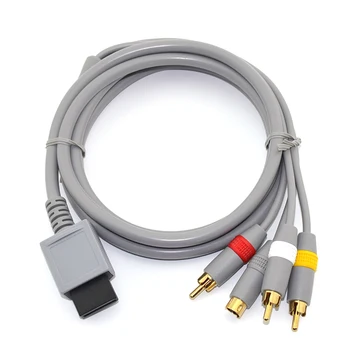 50 шт. Аудио S-Video AV кабель для Wii/WiiU