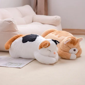 50 см Япония ленивый кот плюшевая кукла Моделирование мягкие животные плюшевая подушка Милые мягкие детские игрушки для девочек подруга домашний декор