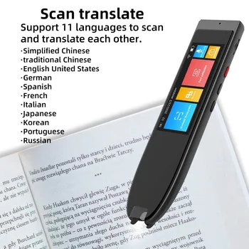 Сканирующий переводчик Интеллектуальная ручка для мгновенного голосового перевода фотографий 2,86 