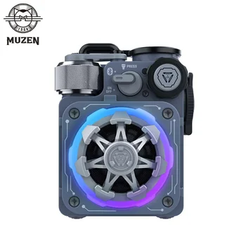 Muzen Портативная Bluetooth-колонка Cyber Cube Fidget Spinner RGB Audio Креативный подарок на день рождения Премиум-класса