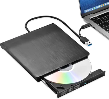 Внешний DVD-плеер USB 3,0 Портативный DVD RW Привод CD-Проигрыватель, Совместимый С Компьютером ПК Huawei Matebook 13S 14S D14 D15 Honor HP