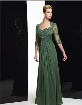 вечернее платье элегантное длинное для женщин 2019, vestido de madrinha casamento, кружевные аппликации, бисероплетение, платья для матери невесты