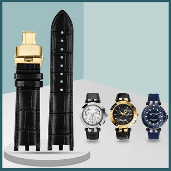 Для кожаных часов Versace серии V-RACECHRONO GMT с двойным вогнуто-выпуклым интерфейсом и мужскими индивидуальными аксессуарами