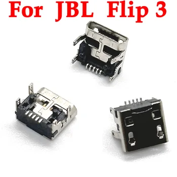 100шт 5-Контактный Разъем USB C Разъем Питания Док-станция Для JBL Flip 3 Bluetooth Динамик Порт Зарядки Micro Зарядное Устройство Штекер 5P Розетка