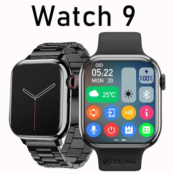 2023 Новые Смарт-часы 9 Для Мужчин И Женщин R8-watch8 S9 Bluetooth Call Водонепроницаемая Беспроводная Зарядка Кислородом Крови iw9 series 8 Для Apple