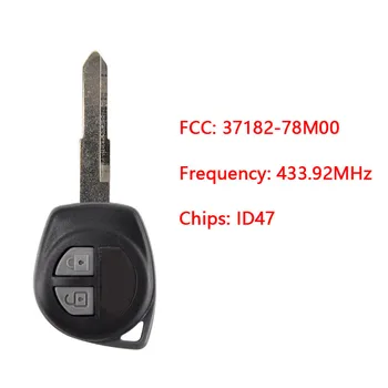 CN048019 Сменный дистанционный ключ с 2 кнопками для Suzuki 433,92 МГц с чипом 47-ASK 37182-78M00 Номер модели: T79M0 DELPHI 53683Y150720329