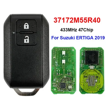 CN048025 2 Кнопки Подлинного Смарт-пульта дистанционного Управления Suzuki ERTIGA 2019 С 433 МГц FCCID 37172M55R40