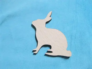 Быстрая доставка, винтажные деревянные броши в виде кролика в виде животных