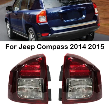 Задний Светодиодный задний фонарь Автомобиля, фонарь заднего бампера, задний стоп-сигнал, Сигнальная лампа Задних фонарей Для Jeep Compass 2014 2015 5182542AC