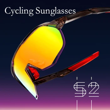 Брендовые Велосипедные очки, Мужские солнцезащитные очки для спорта на открытом воздухе, Очки для горного велосипеда, Женские велосипедные очки UV400, очки для верховой езды с коробкой