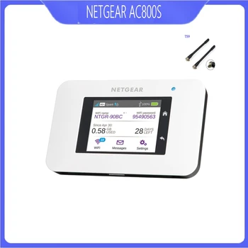 Netgear AC800S разблокирован 4G LTE Cat.9 Мобильная точка доступа Wi-Fi Маршрутизатор Модем плюс антенна