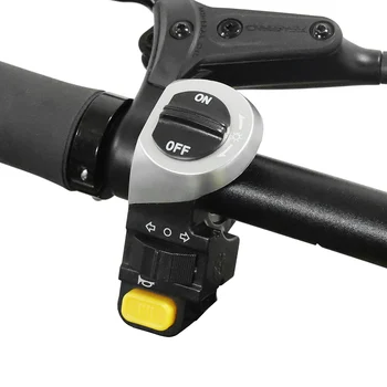 Wuxing DK314 Выключатель электрического велосипеда, звуковой сигнал, Кнопка рулевого управления, многофункциональный переключатель для электрического скутера, Аксессуары для велосипедов EBike