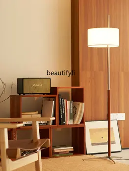 zqMid-Старинный торшер для гостиной, кабинета, лампы для чтения, Регулируемая атмосфера, Современный минимализм