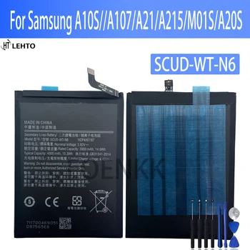 100% Оригинальный аккумулятор SCUD-WT-N6 для Samsung A215/M01S/A20S для замены телефона Bateria
