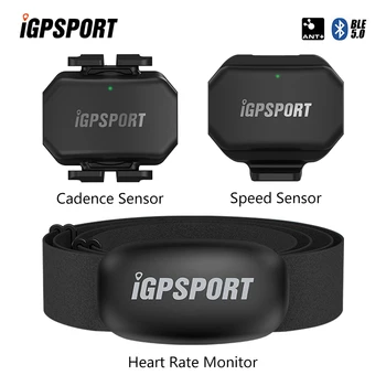 IGPSPORT SPD70 CAD70 Датчик скорости Езды На Велосипеде Датчик частоты вращения Педалей Поддержка ANT + Пульсометр HR40 для Bryton iGPSPORT Garmin XOSS