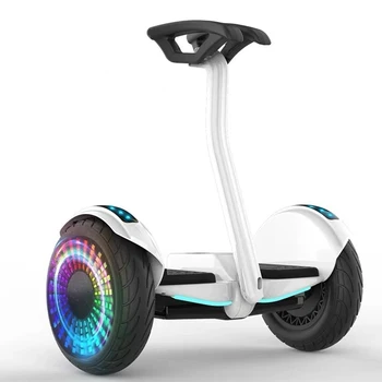 VIMODE stand up smart electric balance scooter 10-дюймовый ховерборд с ручкой