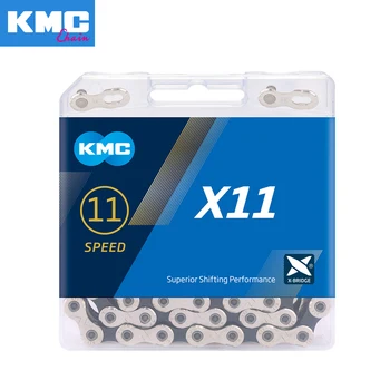 KMC Оригинальная Цепь X11 11 22 33 Скоростная Цепь Для Горного Велосипеда Оригинальная Цепь Для Шоссейного Велосипеда X11 MTB 118L Цепи