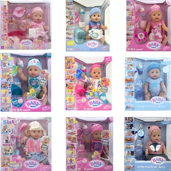 Оригинальные коллекции игрушек для девочек Zapf Baby Born, редкая модная кукольная фигурка, Reborn Babies, Bjd, куклы для девочек, подарки на День рождения