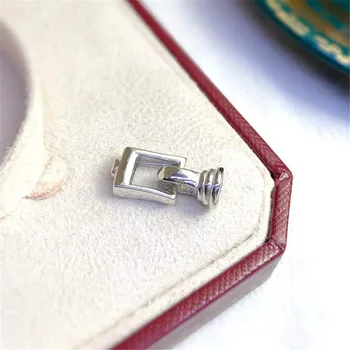 S925 Застежка из стерлингового серебра с кубическим Цирконием, Бусины 