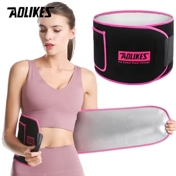 AOLIKES Спортивный Поясной ремень для коррекции фигуры, тренажер для похудения, пояс для похудения, триммер для талии