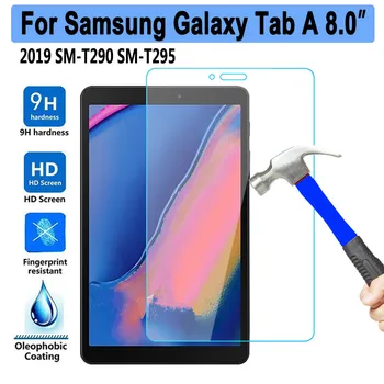 Пленка из закаленного стекла для планшета 9H для Samsung Galaxy Tab A 8.0 2019 T290 T295 T297 SM-T290 Защитная Стеклянная пленка для экрана планшета