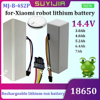 Универсальная машина для подметания и уборки с литиевой батареей 14,4 В MJ-B-4S2P, подходящая для-Xiaomi Mijia Robot Vacuum Mop Accessories
