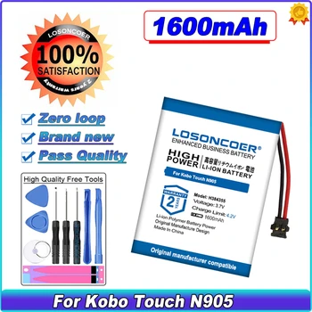 Аккумулятор LOSONCOER 1600 мАч для Mp4-планшета DIY Bluetooth kobo n905b, kobo n905, kobo n905c для чтения электронных книг H384355 Аккумулятор