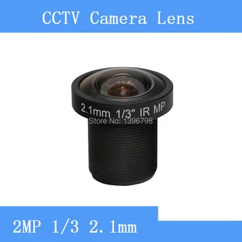 Камера Видеонаблюдения PU'Aimetis HD 2MP 2,1 мм с фиксированным фокусным расстоянием, резьба M12, 170-градусный широкоугольный объектив CCTV