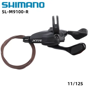 Shimano XTR SL-M9100 12/11 Скоростной велосипед Правый задний переключатель скоростей Rapidfire Shift Новый В коробке аксессуары для велосипедов