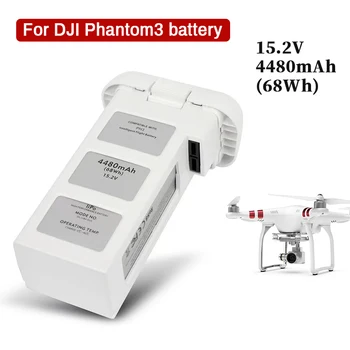 Аккумулятор li-po для дрона DJI Phantom 3 SE pour vol Интеллектуальный, Стандартные профессиональные аксессуары RC 15,2 В 4480 мАч новый