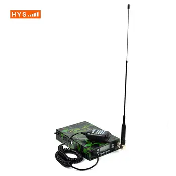 Камуфляжный военный рюкзак 25 Вт VHF & UHF 12000 мАч аккумулятор Мобильная базовая станция радиопередатчик