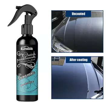 Высокозащищенное Быстрое Покрытие автомобиля Спреем Керамический Топ 100 МЛ Гидрофобное Покрытие для Полировки Автомобиля Wash & Wax Car Wax Coat Car Pro A7B9