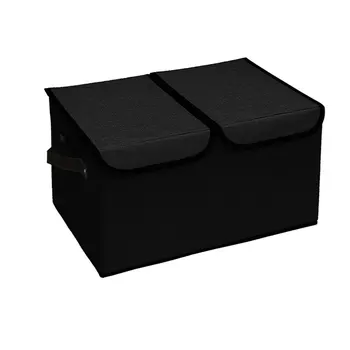Jul7 Хлопчатобумажная и льняная ткань, коробка для отделки одежды с двойным покрытием, складной ящик для хранения