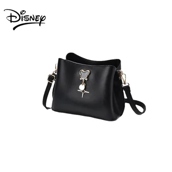 Сумка через плечо с Микки Маусом Disney для женщин и девочек, Роскошная сумка для покупок большой емкости, высококачественная сумка для мобильного телефона, подарок на день рождения