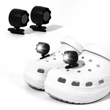 1 шт. Водонепроницаемые подвески с крокодилами для Кемпинга, украшения для обуви для взрослых и детей, фары jibz для кроссовок Croc, аксессуары для обуви