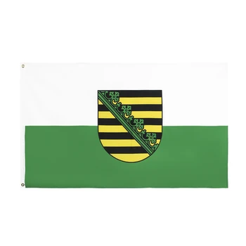 Yehoy, подвесной 90*150 см, Государственный флаг Германии, Саксония Для украшения